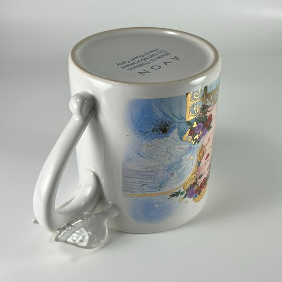 Angel Avon True Friendship Ceramic Coffee Tea Cup Mug Collectible 3D - Picture 8 of 10